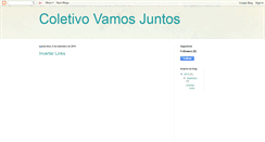 Desktop Screenshot of coletivovamosjuntos.blogspot.com