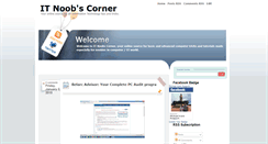Desktop Screenshot of itnoobscorner.blogspot.com