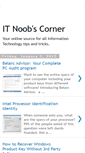Mobile Screenshot of itnoobscorner.blogspot.com