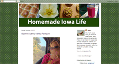 Desktop Screenshot of homemadeiowalife.blogspot.com