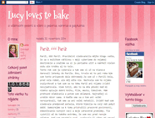 Tablet Screenshot of lucylovetobake.blogspot.com