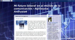 Desktop Screenshot of mercadodeltrabajo.blogspot.com