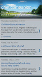 Mobile Screenshot of griefcompanion.blogspot.com