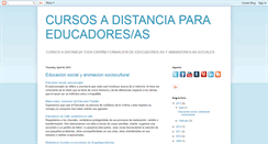 Desktop Screenshot of formacionadistancia.blogspot.com