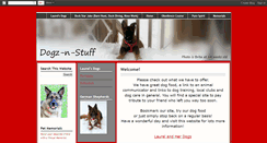 Desktop Screenshot of dogz-n-stuff.blogspot.com