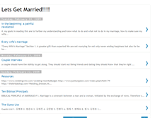 Tablet Screenshot of letsgetmarriednow.blogspot.com