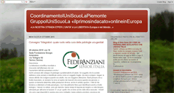 Desktop Screenshot of iuniscuolaperilpiemonte.blogspot.com