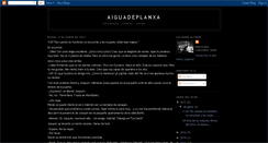 Desktop Screenshot of aiguadeplanxa.blogspot.com
