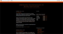 Desktop Screenshot of emergingmusictech.blogspot.com