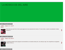 Tablet Screenshot of lamusicaesdelaire.blogspot.com