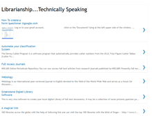 Tablet Screenshot of librarianshiptechnically.blogspot.com