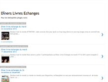 Tablet Screenshot of livresechanges.blogspot.com