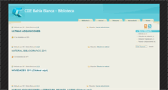 Desktop Screenshot of ciebibliotec.blogspot.com