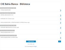 Tablet Screenshot of ciebibliotec.blogspot.com
