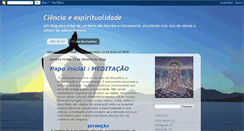Desktop Screenshot of conscienciaextrafisica.blogspot.com