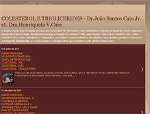 Tablet Screenshot of colesteroltriglicerides.blogspot.com