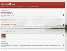 Tablet Screenshot of dogscall.blogspot.com