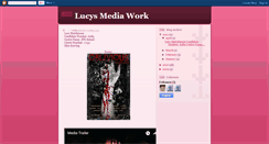 Desktop Screenshot of lucyhutch.blogspot.com