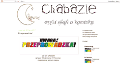 Desktop Screenshot of chabazie.blogspot.com
