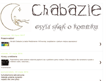Tablet Screenshot of chabazie.blogspot.com