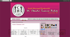 Desktop Screenshot of escoladrclaudiotbulcao.blogspot.com