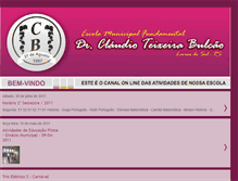 Tablet Screenshot of escoladrclaudiotbulcao.blogspot.com
