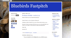 Desktop Screenshot of bluebirdsfastpitch.blogspot.com