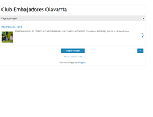 Tablet Screenshot of embajadoresdeolavarria.blogspot.com