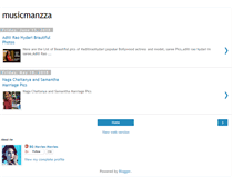 Tablet Screenshot of musicmanzza.blogspot.com