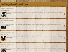 Tablet Screenshot of depingoalcadonofreio.blogspot.com