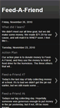 Mobile Screenshot of feed-a-friend.blogspot.com