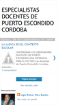 Mobile Screenshot of docentesespecialistasptoedido.blogspot.com