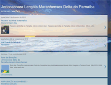 Tablet Screenshot of jericoacoara-fotos.blogspot.com