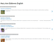 Tablet Screenshot of maryanneddowesenglish.blogspot.com
