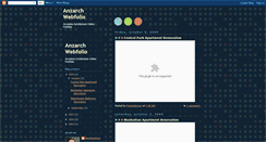 Desktop Screenshot of anzarch.blogspot.com