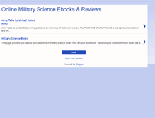 Tablet Screenshot of militaryebooks.blogspot.com