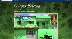 Desktop Screenshot of colegiobetesda-pb.blogspot.com