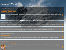 Tablet Screenshot of desultory-views.blogspot.com