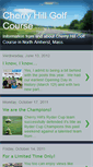 Mobile Screenshot of cherryhillgc.blogspot.com