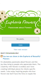 Mobile Screenshot of euphoriaflowers.blogspot.com