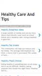 Mobile Screenshot of healthy-care-tips.blogspot.com