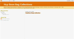 Desktop Screenshot of hupsoonbagcollections.blogspot.com