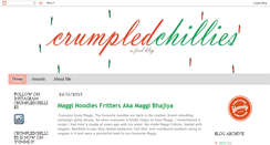 Desktop Screenshot of crumpledchillies.blogspot.com