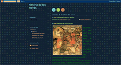 Desktop Screenshot of historiadelosmayas.blogspot.com