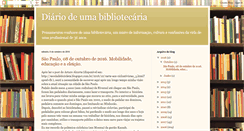 Desktop Screenshot of diariodeumabibliotecaria.blogspot.com