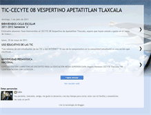 Tablet Screenshot of cecyte-tlax-edy.blogspot.com