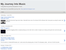 Tablet Screenshot of journeyintomusic.blogspot.com