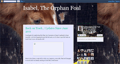 Desktop Screenshot of orphanisabel.blogspot.com