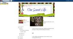 Desktop Screenshot of livingoursweetlife.blogspot.com