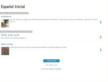 Tablet Screenshot of inicialsapir.blogspot.com